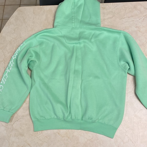 Lime Green Washington D.C. Hood Sweatshirt - Picture 5 of 8